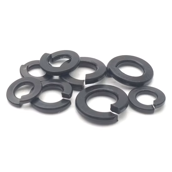 Weifeng Spring Custom Carbon Steel Retaining Ring Split Lock Spring Washer